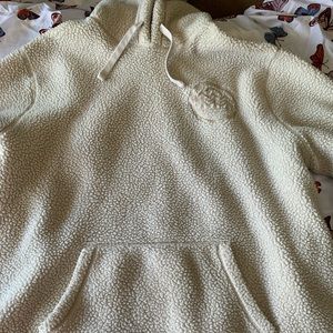 White Sherpa Old Navy Hoodie